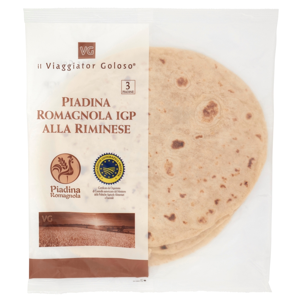 3 Piadina Romagnola IGP Il Viaggiator Goloso