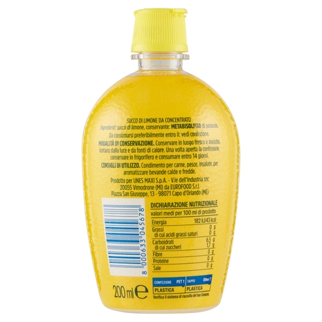 Succo di Limone Italiano U! Confronta e Risparmia