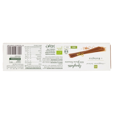 Spaghetti di Grano Saraceno BIO Il Viaggiator Goloso