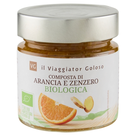 Composta di Arancia e Zenzero BIO Il Viaggiator Goloso