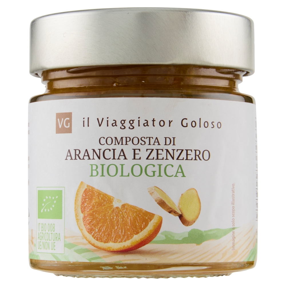 Composta di Arancia e Zenzero BIO Il Viaggiator Goloso