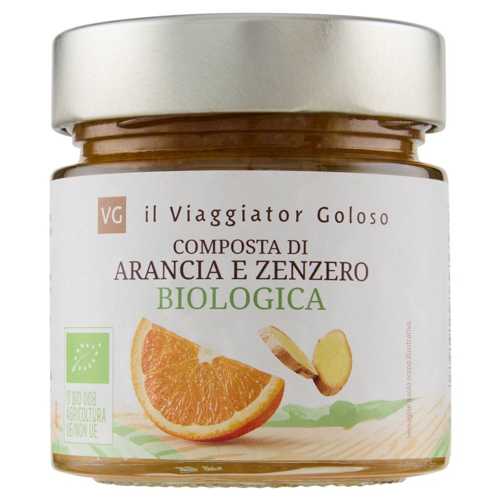 Composta di Arancia e Zenzero BIO Il Viaggiator Goloso