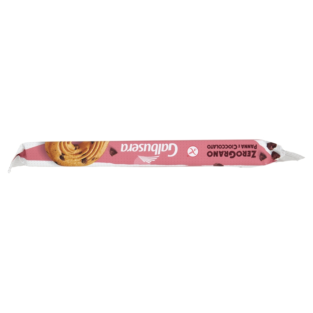 Galbusera ZeroGrano Senza Glutine con Panna e Gocce di Cioccolato 6 x 36,7 g