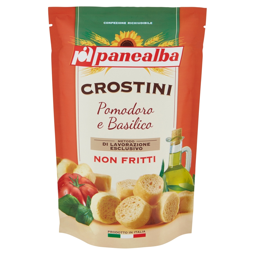 panealba Crostini Pomodoro e Basilico 100 g