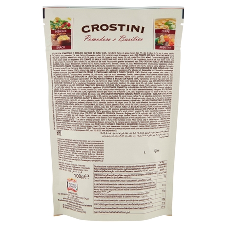 panealba Crostini Pomodoro e Basilico 100 g