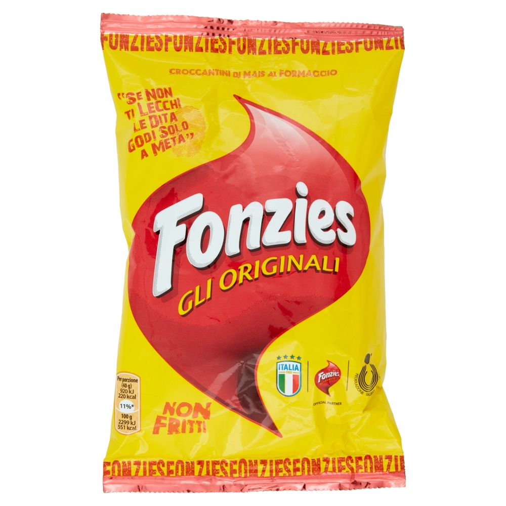 Fonzies Gli Originali Croccantini di Mais al Formaggio - 40g