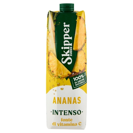 Zuegg Skipper Ananas Intenso e fonte di vitamina C 1000 ml