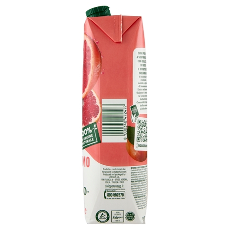 Zuegg Skipper Pompelmo Rosa Intenso 1000 ml