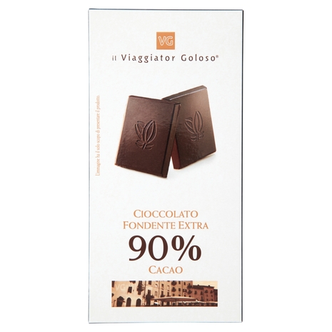 Cioccolato Fondente Extra 90% Il Viaggiator Goloso