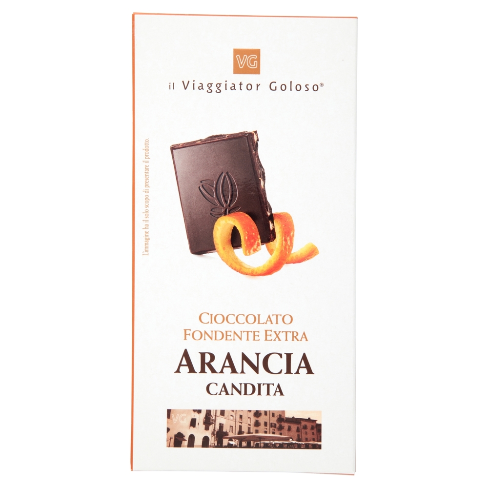 Cioccolato Fondente Extra Arancia Candita Il Viaggiator Goloso
