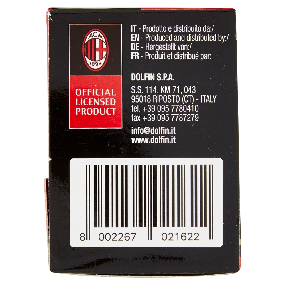 3 Ovetti di Cioccolato al Latte con Sorpresa Milan 3 x 20 g