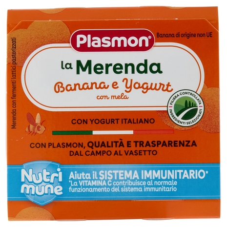 Plasmon la Merenda Banana e Yogurt Nutri mune 240 g