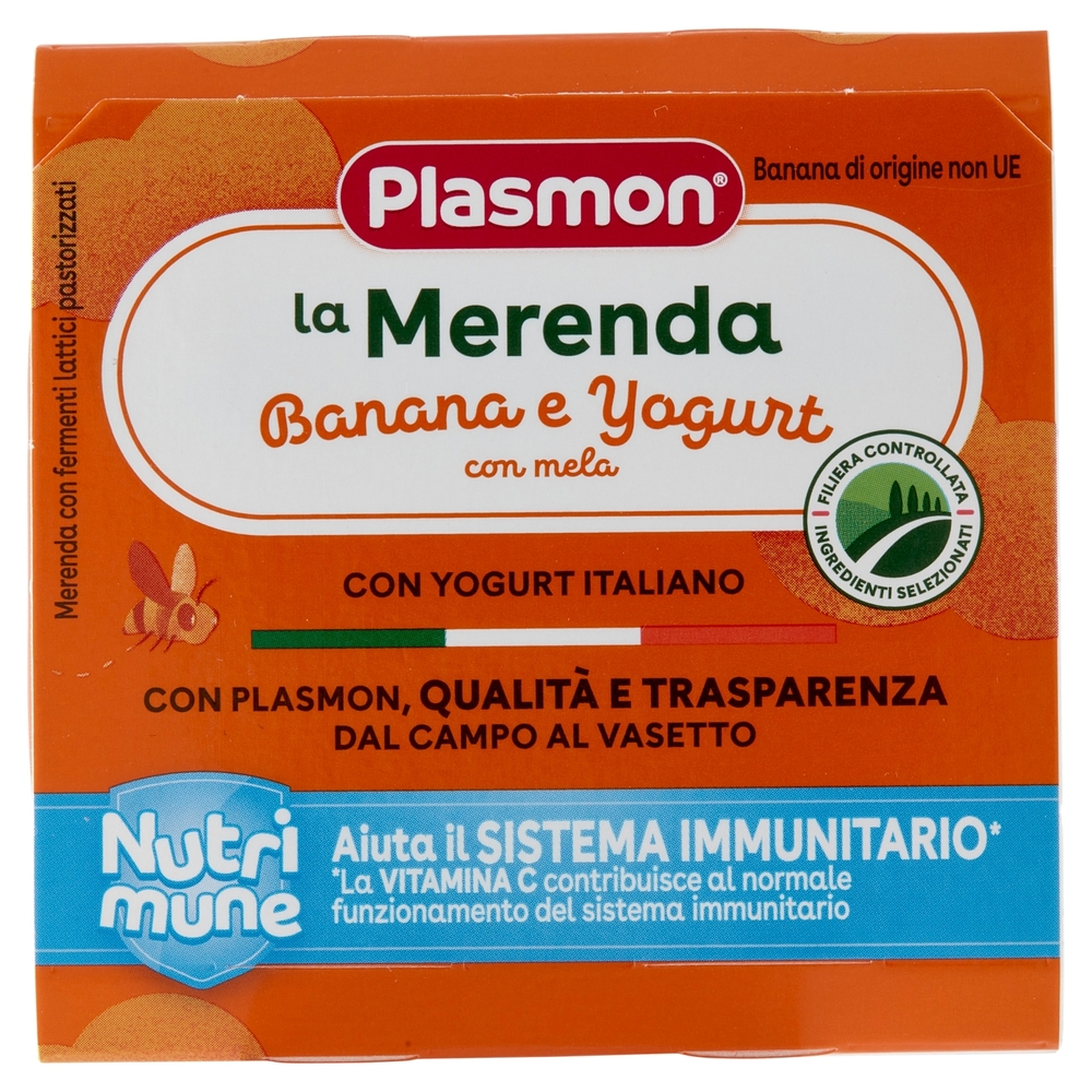 Plasmon la Merenda Banana e Yogurt Nutri mune 240 g