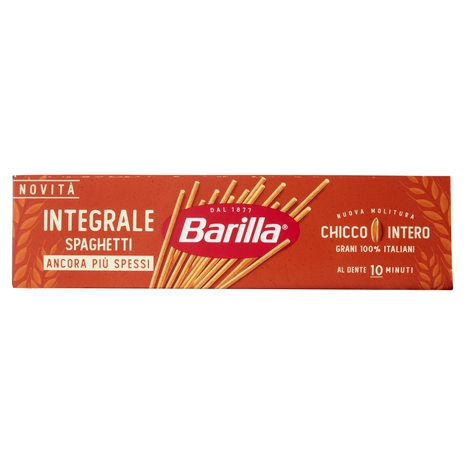 Barilla Pasta Integrale Spaghetti 100% grano italiano 500 g