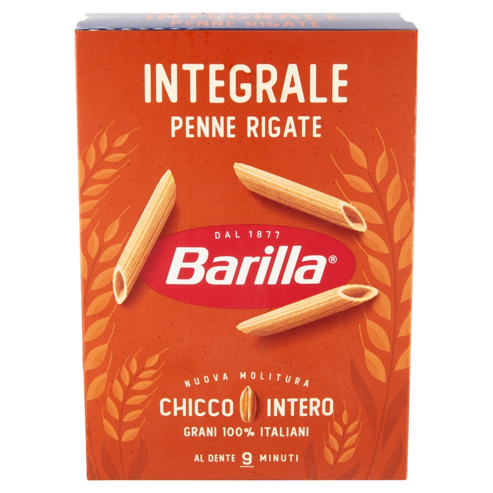 Barilla Pasta Integrale Penne Rigate 100% grano italiano 500 g