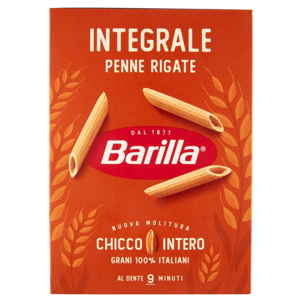 Barilla Pasta Integrale Penne Rigate 100% grano italiano 500 g