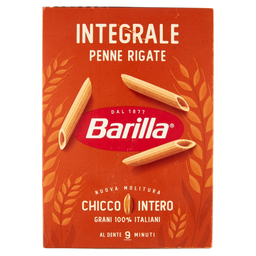 Barilla Pasta Integrale Penne Rigate 100% grano italiano 500 g