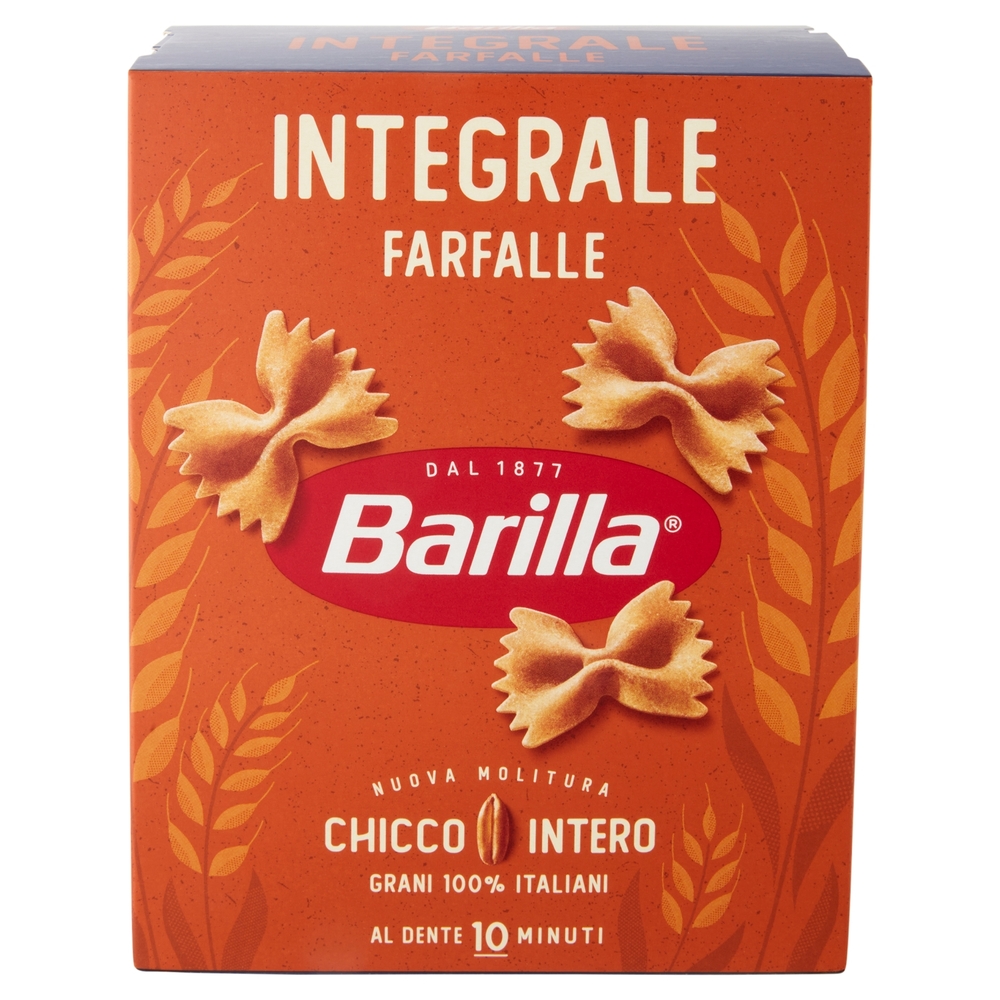 Barilla Pasta Integrale Farfalle 100% grano italiano 500 g