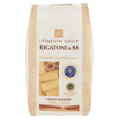 RIGATONI N.88 Pasta di Gragnano I.G.P. il Viaggiator Goloso