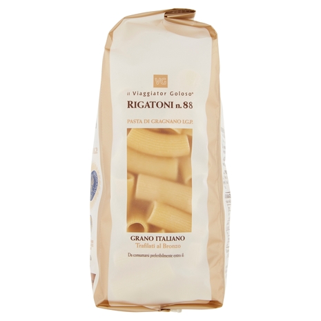 RIGATONI N.88 Pasta di Gragnano I.G.P. il Viaggiator Goloso