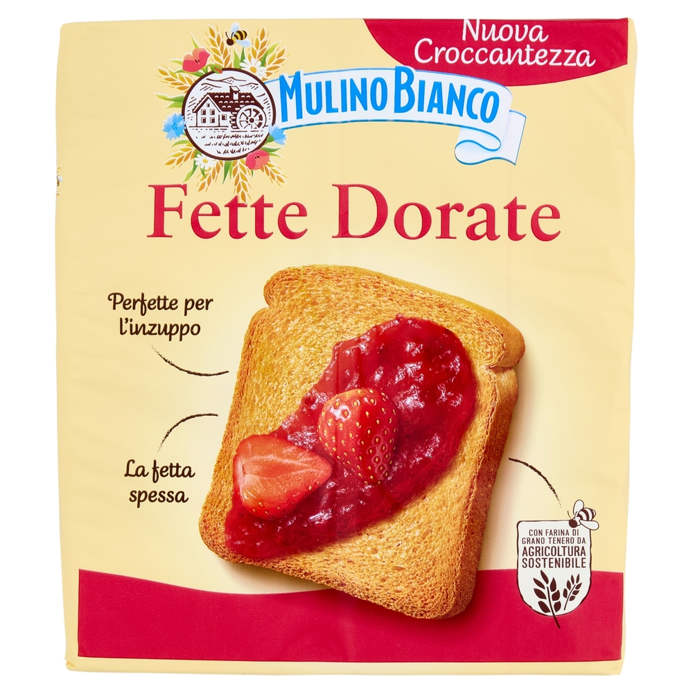 Mulino Bianco Fette Biscottate Dorate 315g