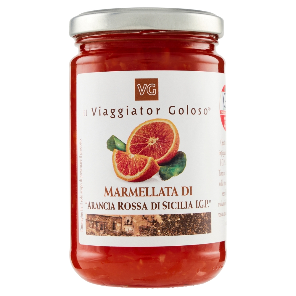 Marmellata di Arancia Rossa di Sicilia I.G.P. il Viaggiator Goloso