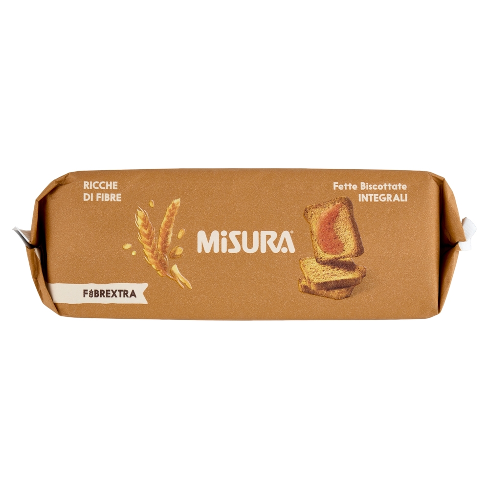 Misura Fibrextra Fette Biscottate con Fibre di Frumento e Avena 320 g