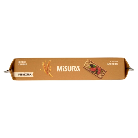Misura Fibrextra Crackers Integrali 385 g