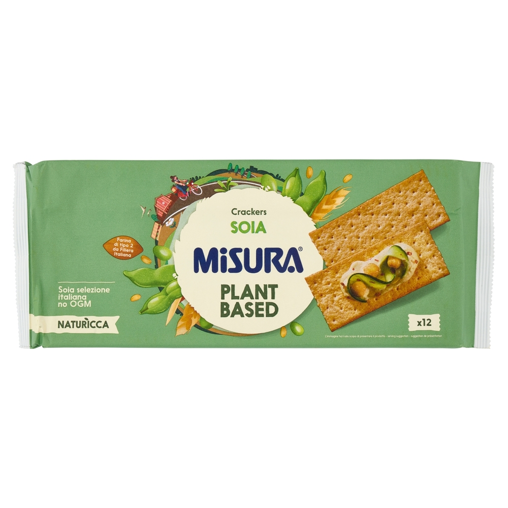 Misura Protein Crackers con Soia 400 g