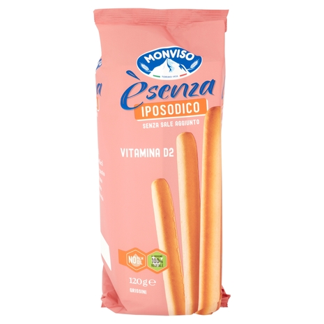Monviso èsenza Iposodico Grissini 120 g