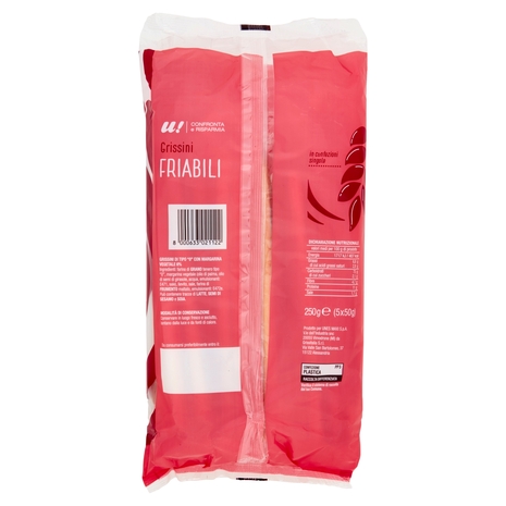 Grissini Friabili U! Confronta e Risparmia