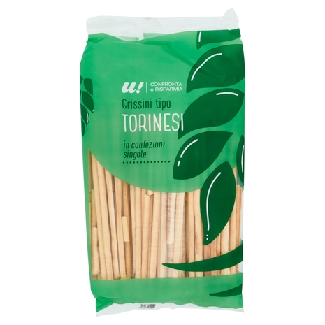 Grissini Tipo Torinesi 3 Porzioni U! Confronta e Risparmia