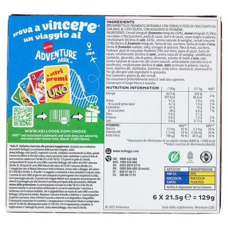 Kellogg's Special K Cioccolato Fondente 6 x 21,5 g