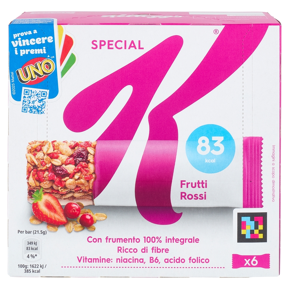 Kellogg's Special K Frutti Rossi 6 x 21,5 g