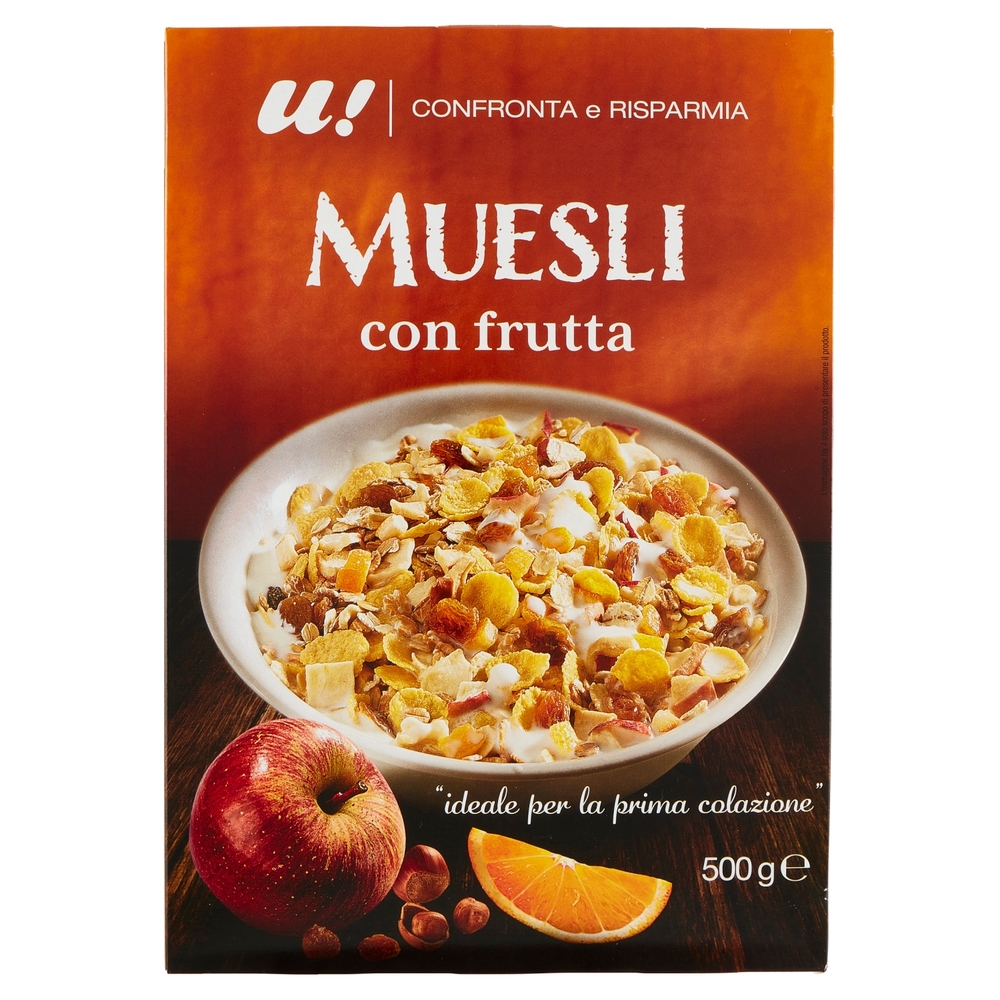 Muesli con Frutta U! Confronta e Risparmia