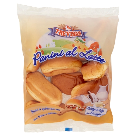 Trevisan Panini al Latte 200 g + 40 g in Omaggio