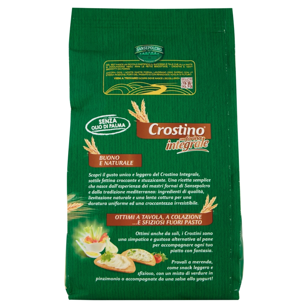 Sansepolcro Factory - Buitoni Crostino con farina integrale 300 g