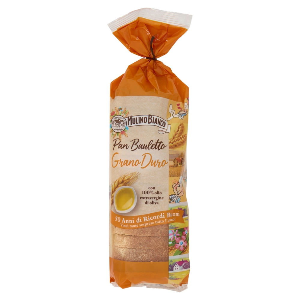 Mulino Bianco Pan Bauletto Grano Duro 400 g