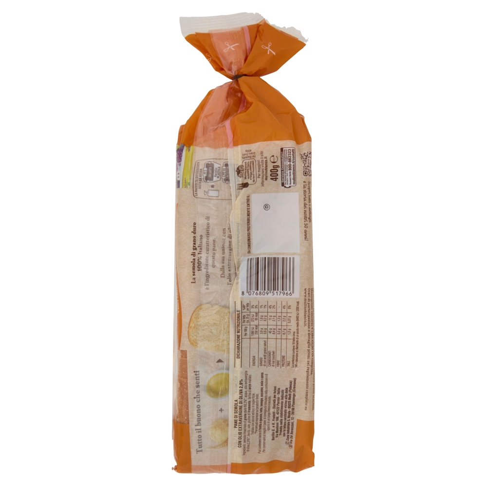 Mulino Bianco Pan Bauletto Grano Duro 400 g