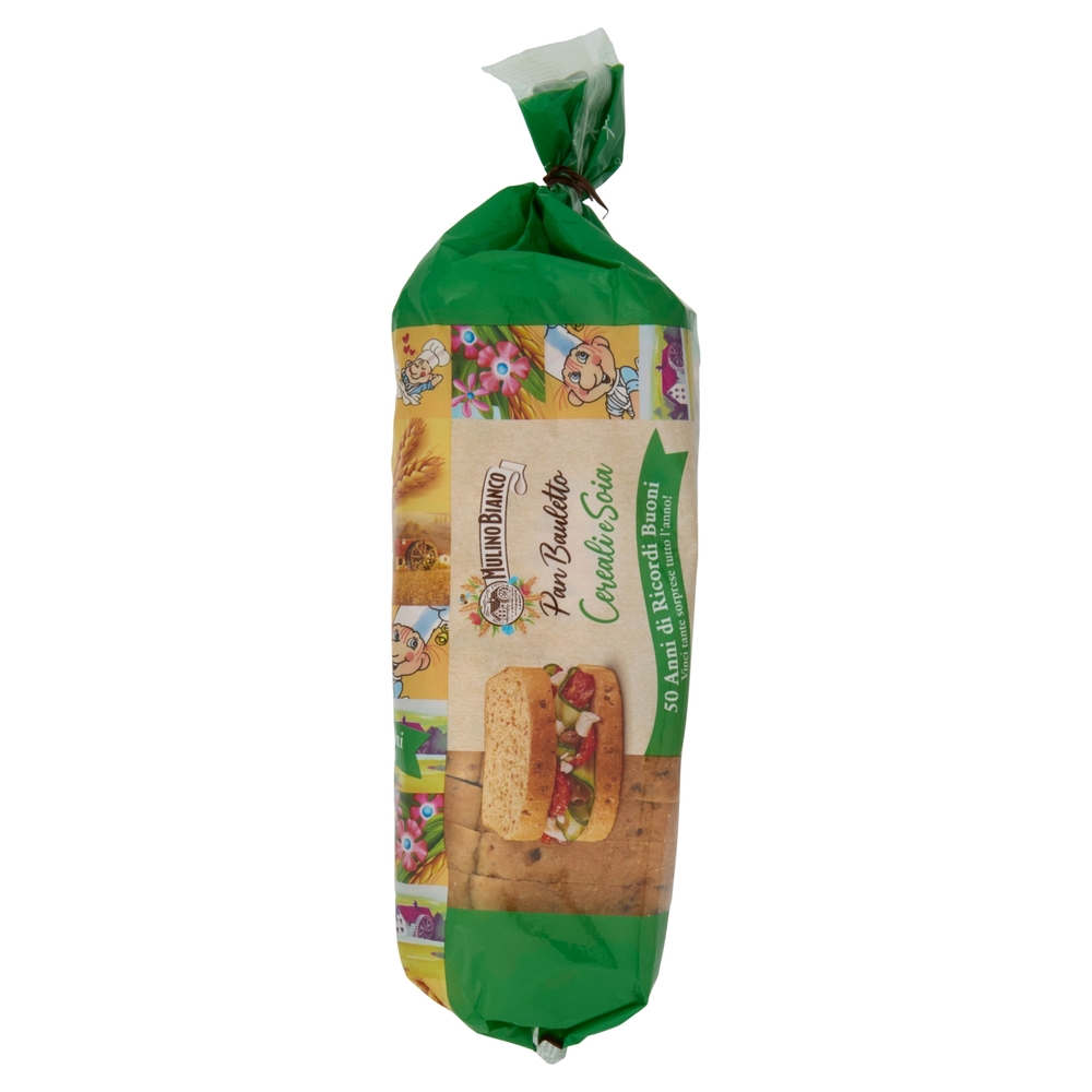 Mulino Bianco Pan Bauletto Cereali Pane Ideale per Panini 400g