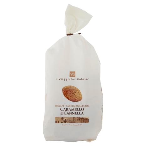 BISCOTTI ARTIGIANALI CON CARAMELLO E CANNELLA il Viaggiator Goloso