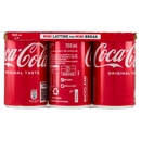 COCA-COLA Original Taste Lattina 6 x 150 ml