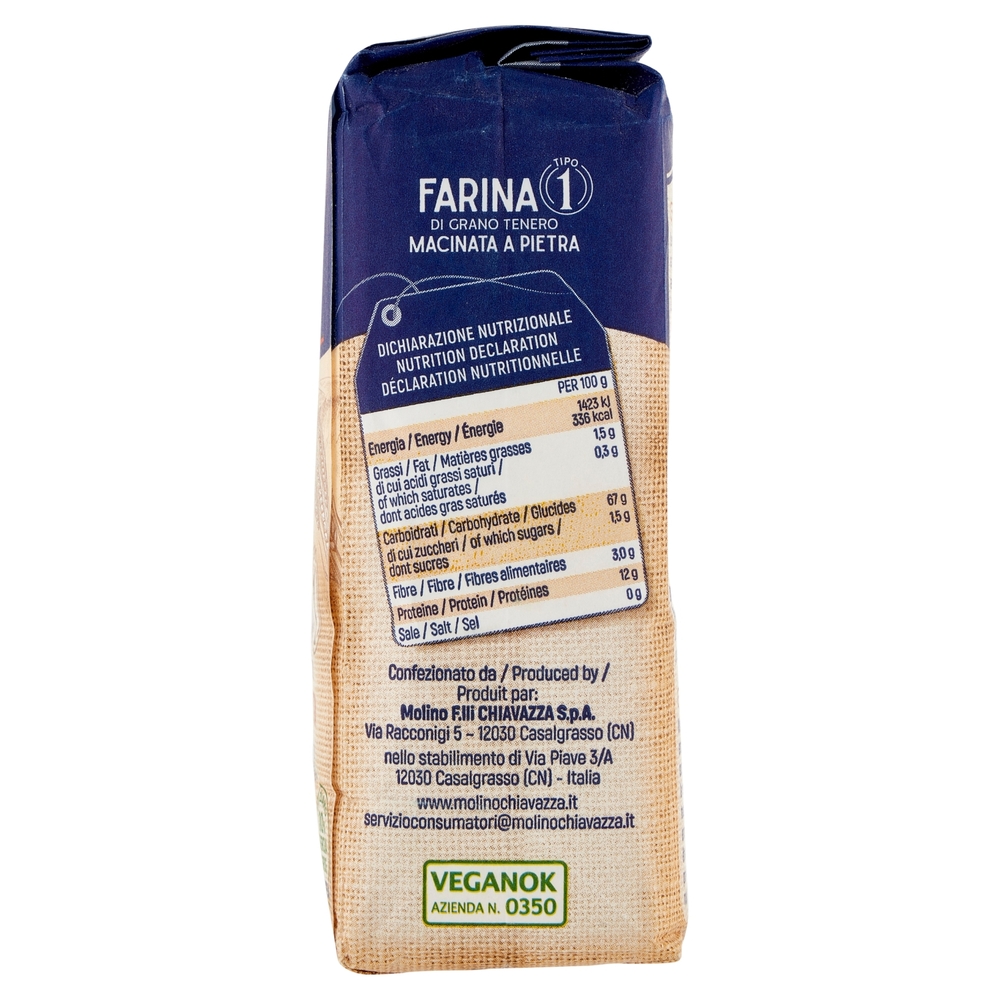 Il Molino Chiavazza Farina Tipo 1 di Grano Tenero 500 g