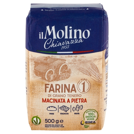 Il Molino Chiavazza Farina Tipo 1 di Grano Tenero 500 g