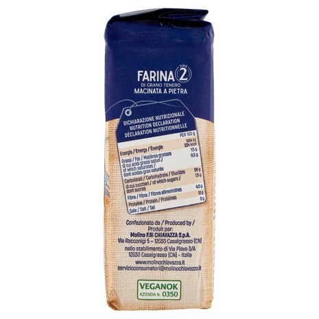 Il Molino Chiavazza Farina Tipo 2 di Grano Tenero 500 g