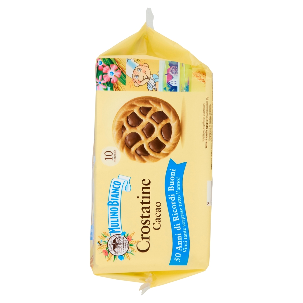 Mulino Bianco Crostatine Cacao Merenda Senza Additivi Conservanti 10 pezzi 400 g