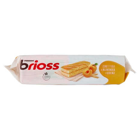 Ferrero brioss Confettura di Albicocca e Cereali 10 x 28 g