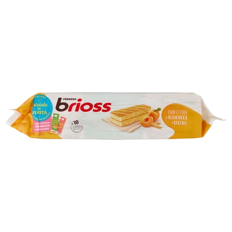 Ferrero brioss Confettura di Albicocca e Cereali 10 x 28 g