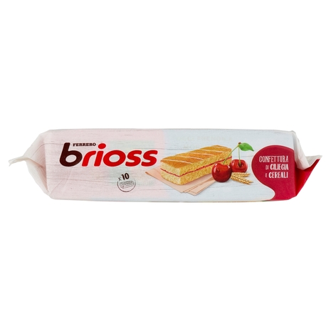 Ferrero brioss Confettura di Ciliegia e Cereali 10 x 28 g