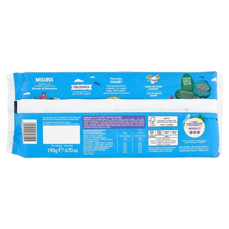 Misura Dolcesenza 6 Plumcake 190 g